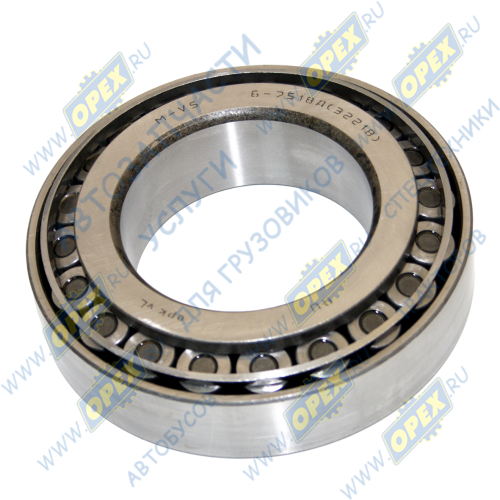 6-7518A Подшипник 90х160х42,5 ролик.радиал.конич. 1-ряд. мостов/МАЗ.КРАЗ.КАМАЗ/ IVECO LCV (1970-2020), K?SSBOHRER (1970-2020), RVI LCV (1970-2020), ROR (1970- Волжский Стандарт1